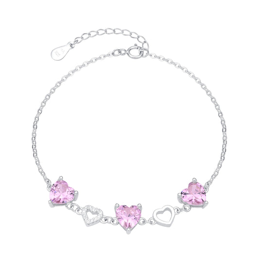 Pulsera de Corazones