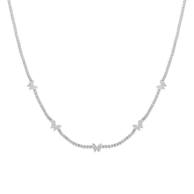Choker Tennis con Mariposas