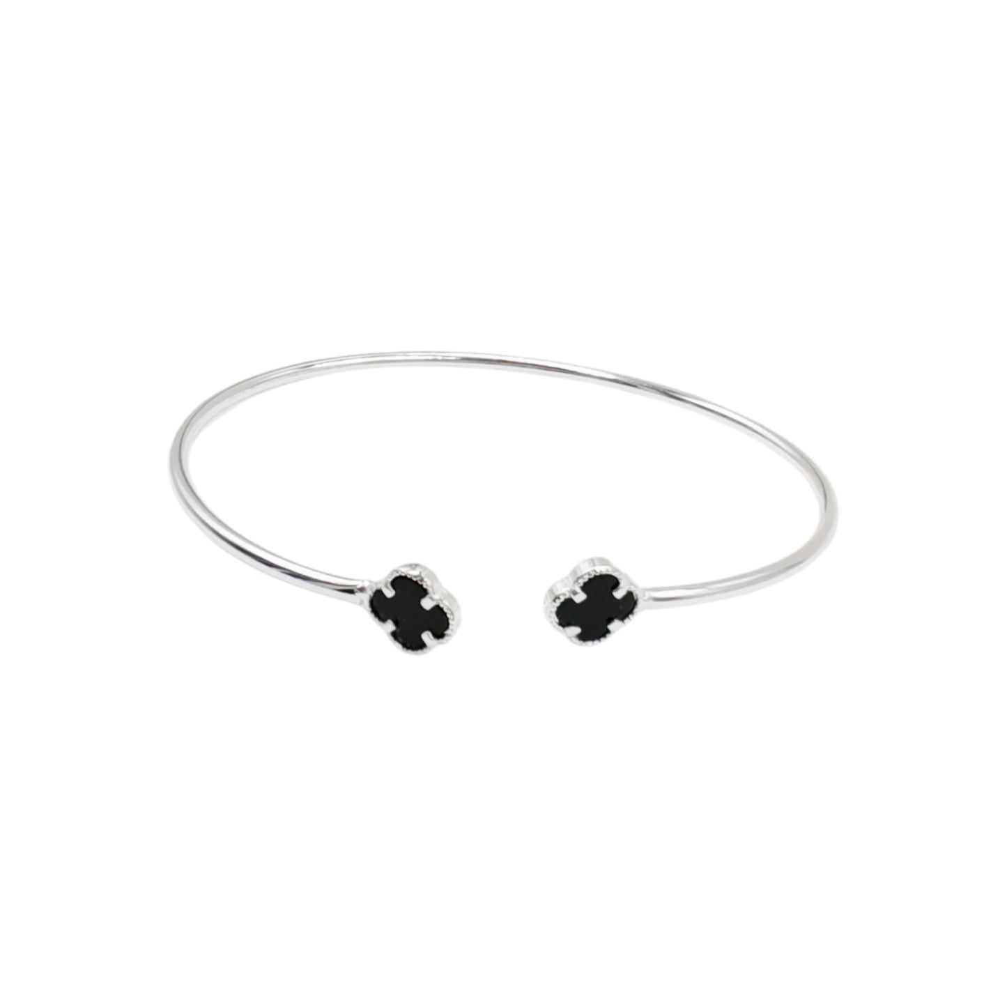 Pulsera Rígida de Flor