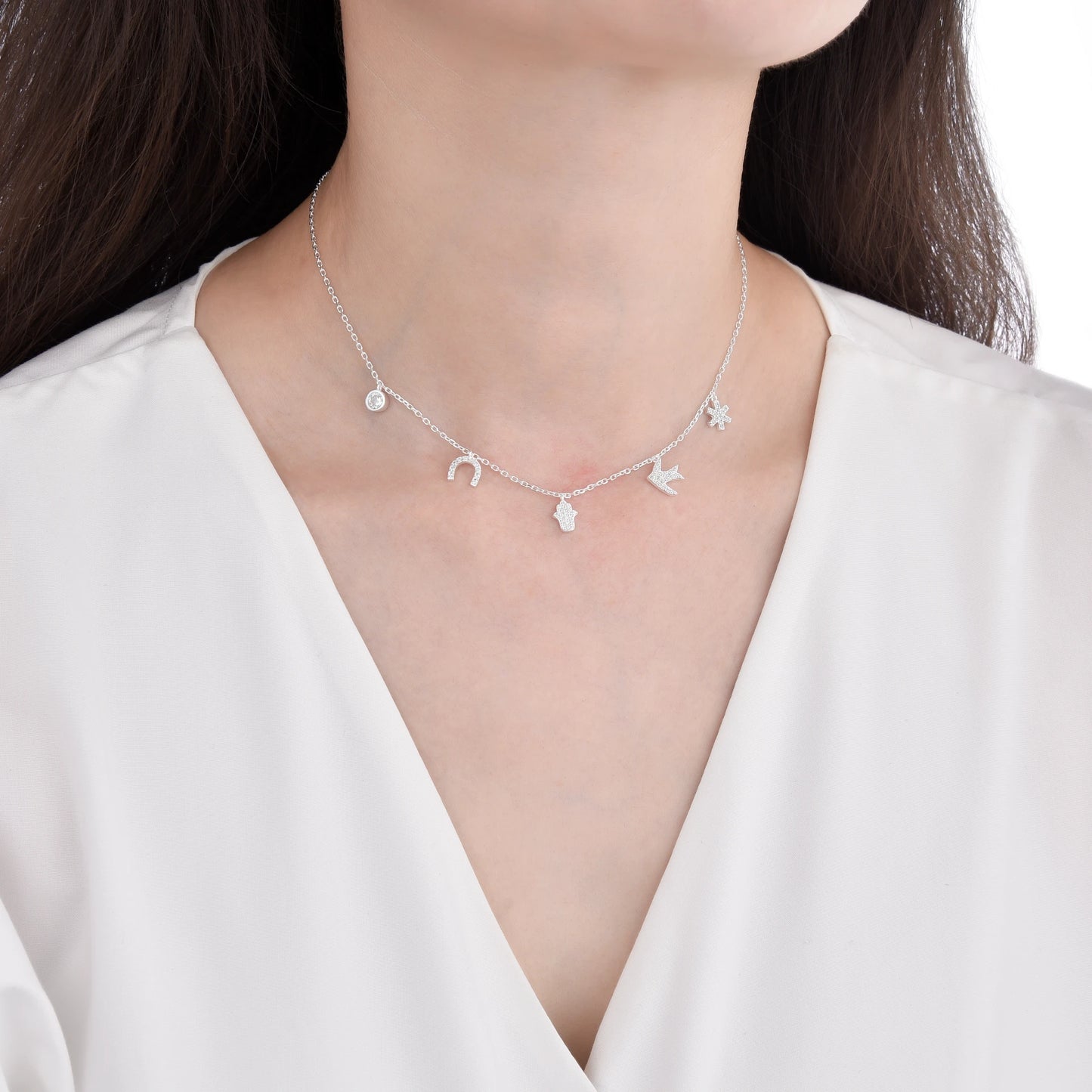 Choker de Dijes Colgantes