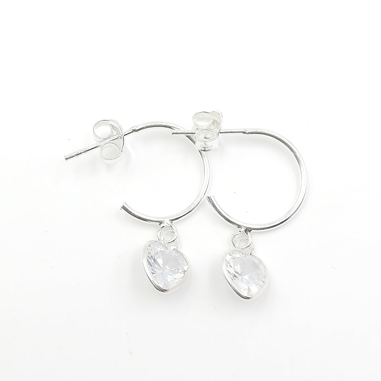 Medias Argollas de Corazón