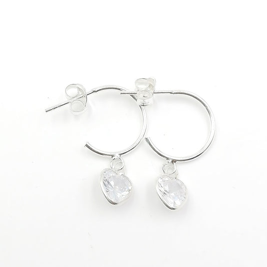 Medias Argollas de Corazón