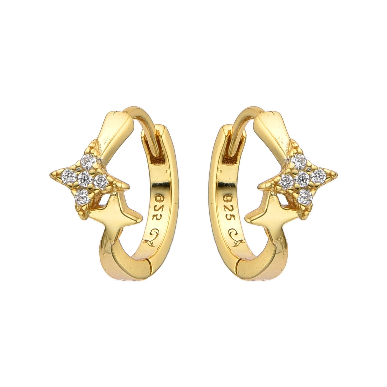 Huggies de Estrellas 12mm