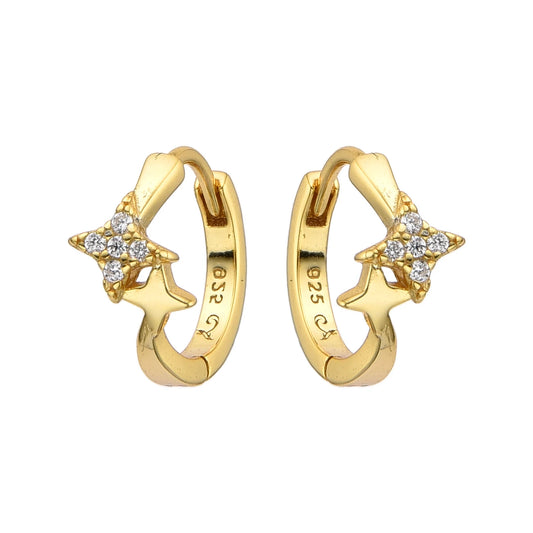 Huggies de Estrellas 12mm