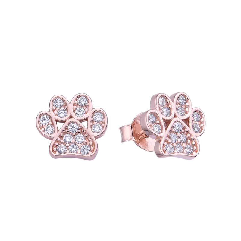 Aretes Huella De Perro