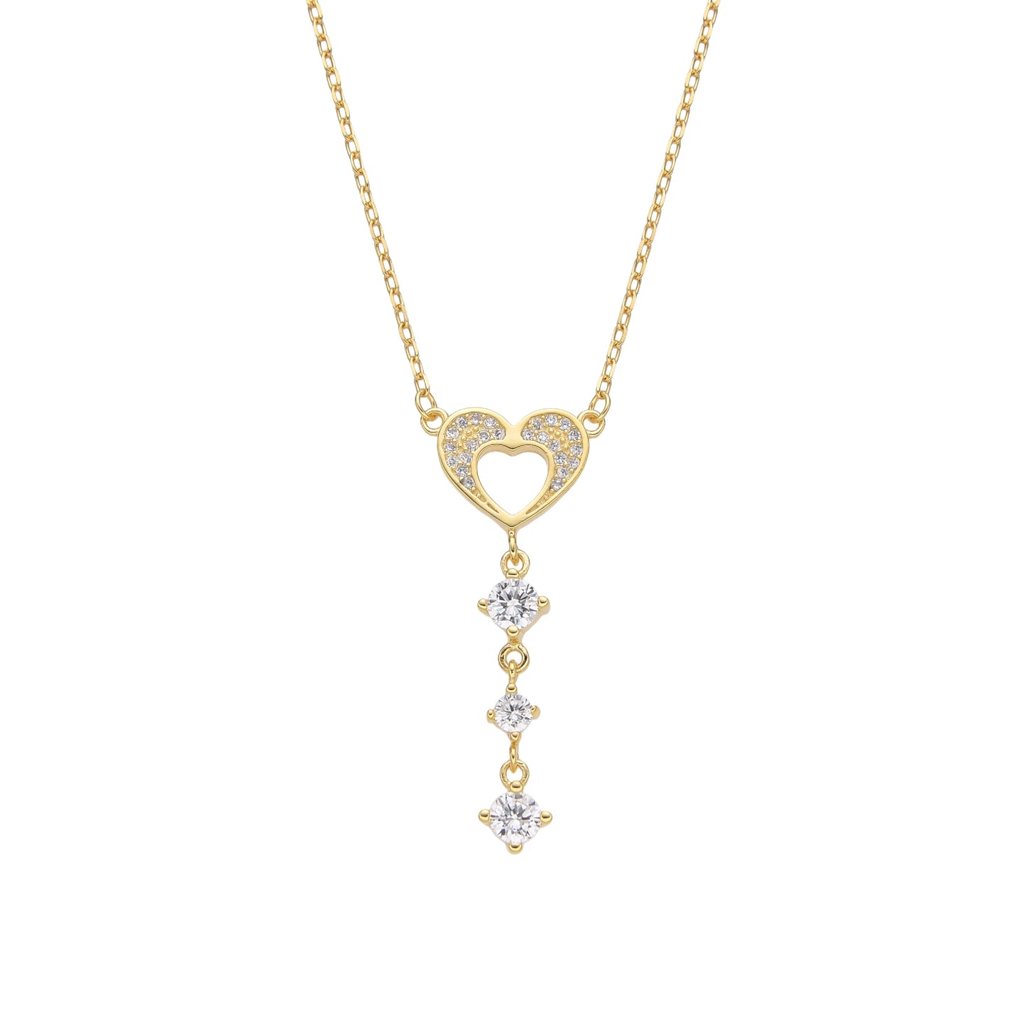 Gargantilla de Corazón y Puntos de Luz