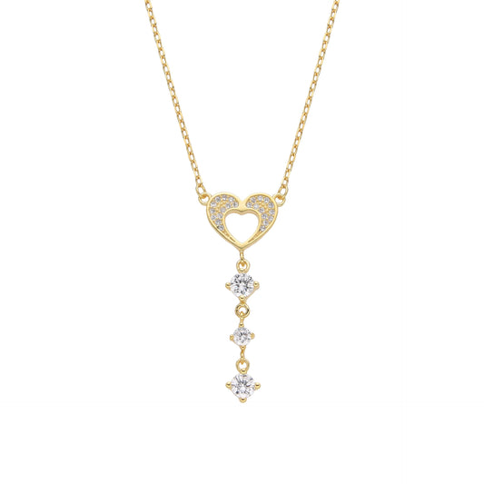 Gargantilla de Corazón y Puntos de Luz