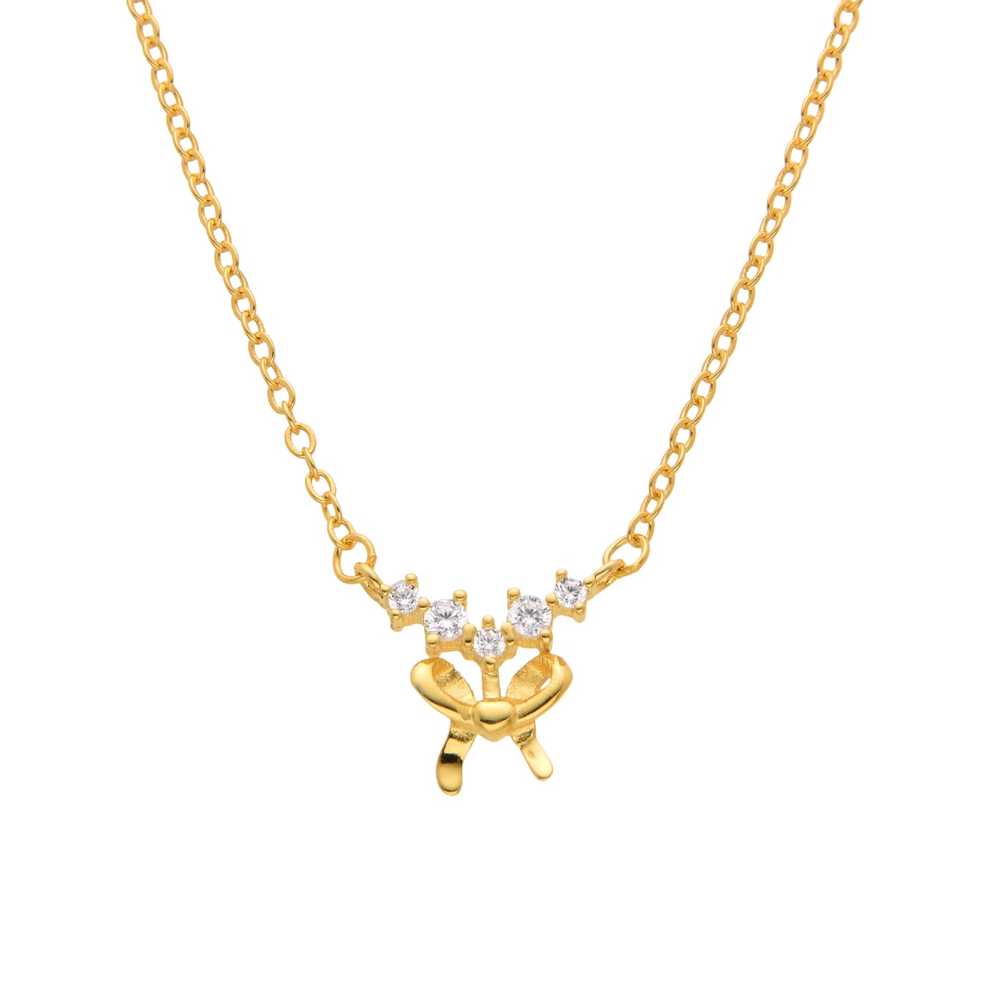 Gargantilla de Moño y Puntos de Luz