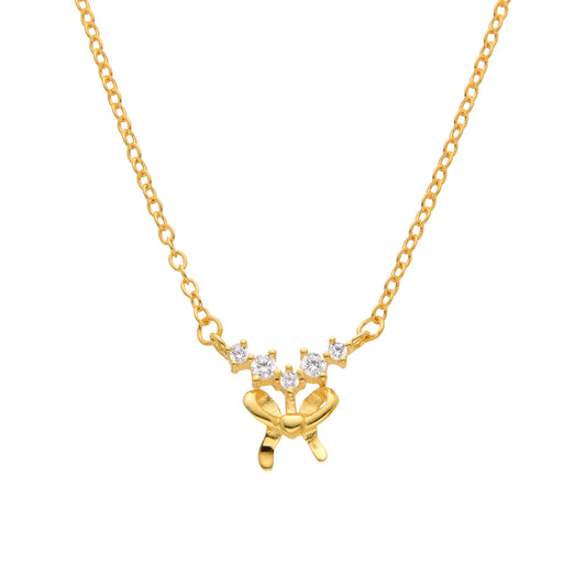 Gargantilla de Moño y Puntos de Luz