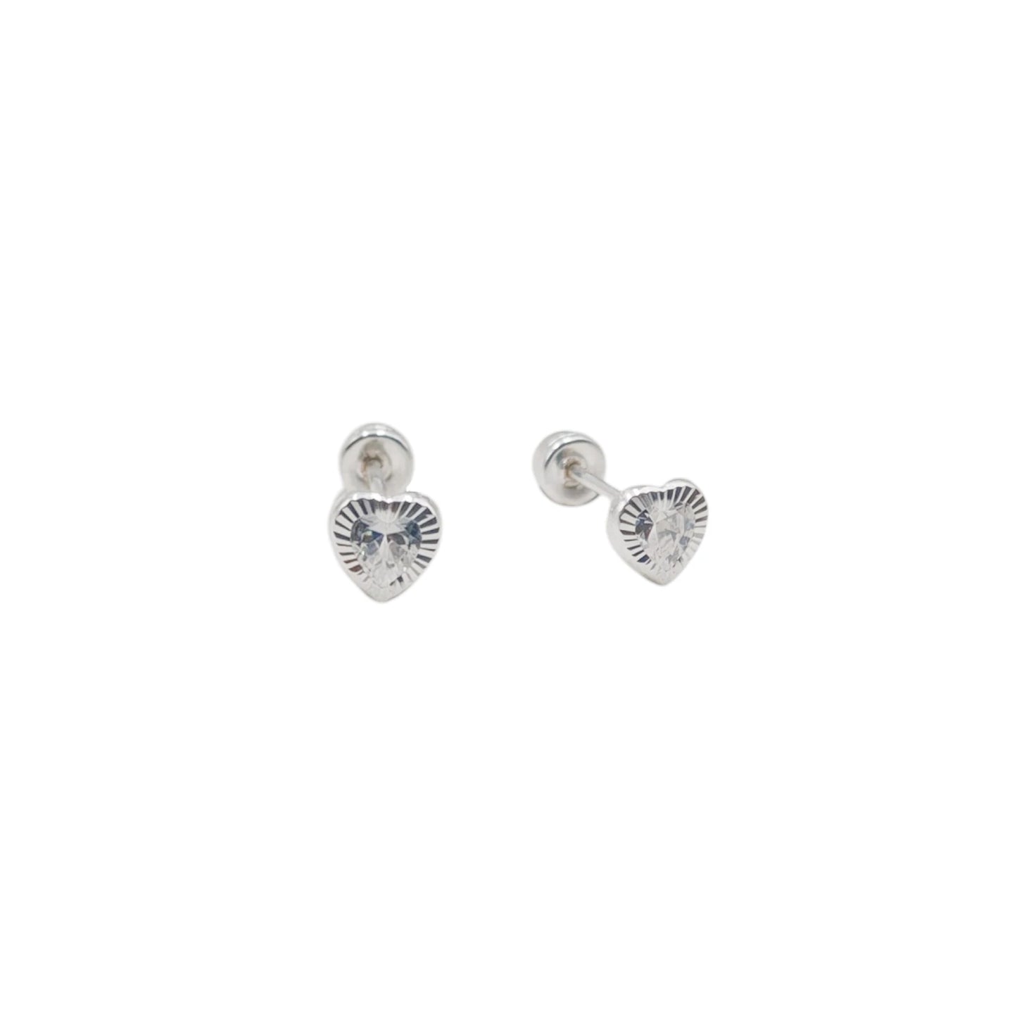 Aretes de Corazón 5mm