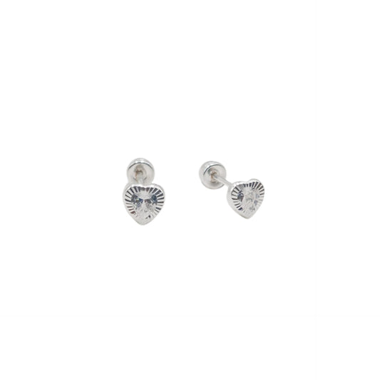 Aretes de Corazón 5mm