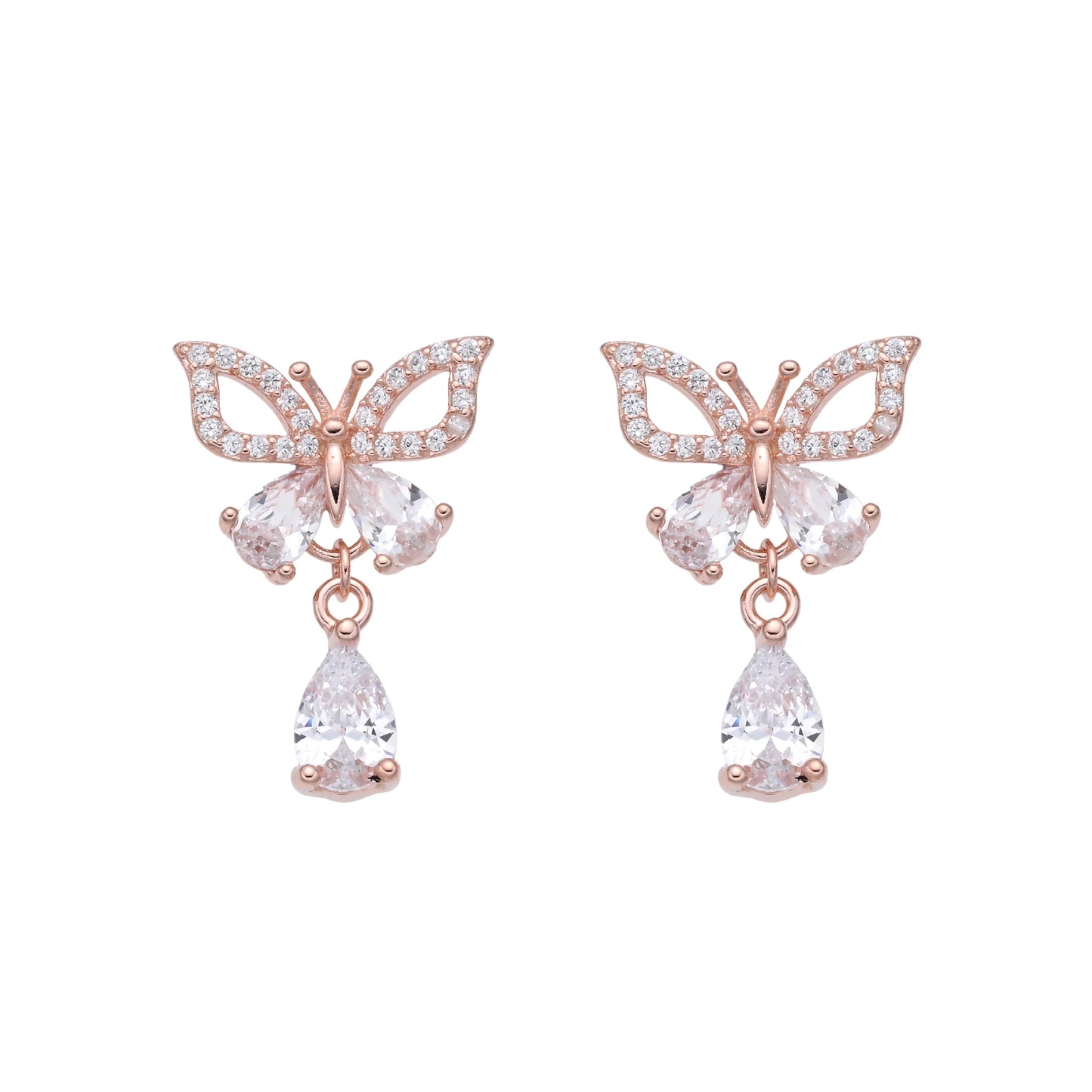 Aretes de Mariposas