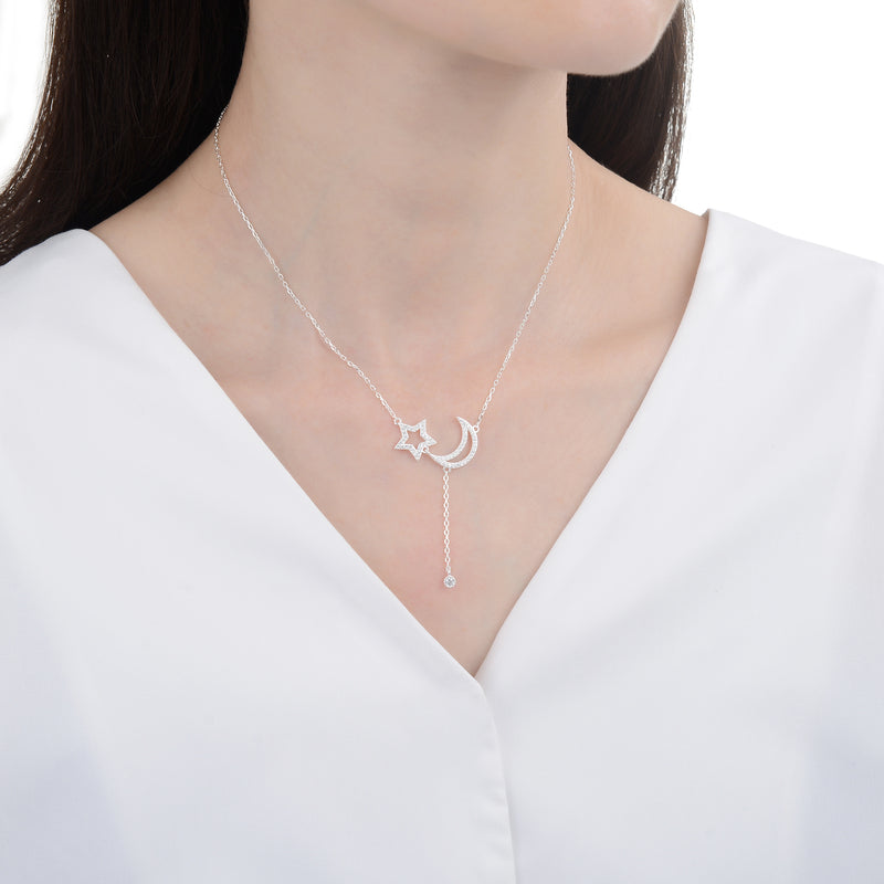 Gargantilla de Luna y Estrella