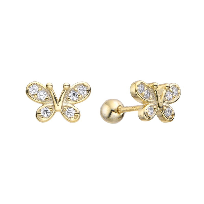 Aretes de Mariposas