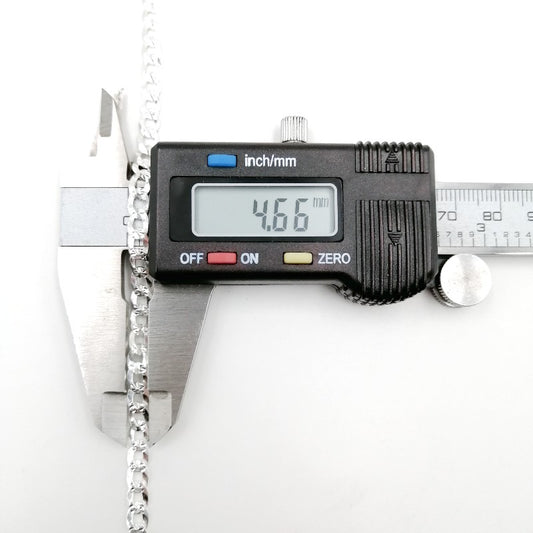 Pulsera Cubana Martillada