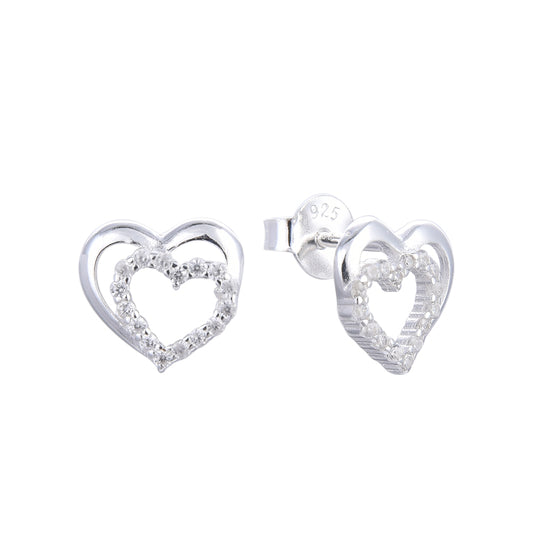 Aretes De Corazones