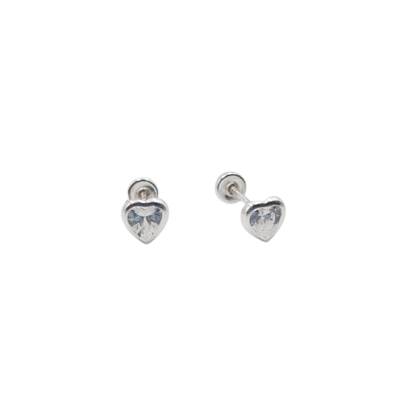 Aretes de Corazón 5mm