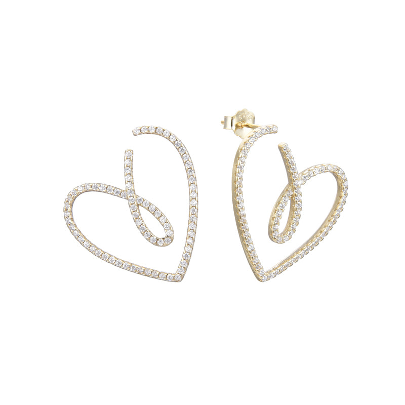 Aretes De Corazón