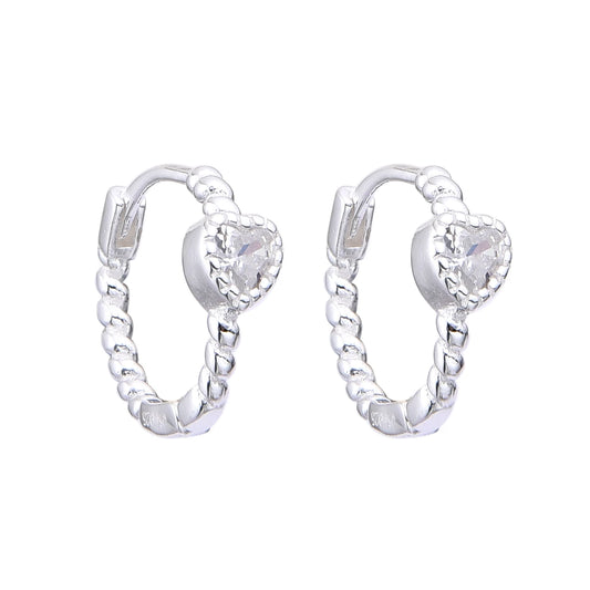 Huggies de Corazón 12mm