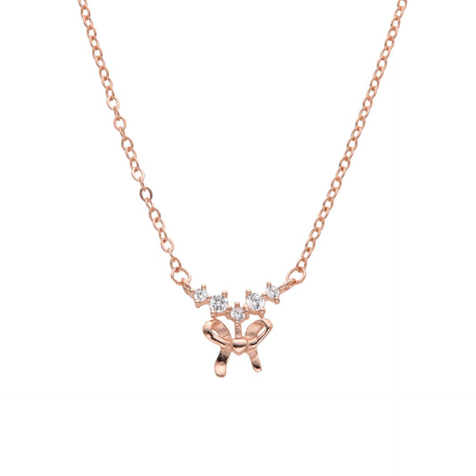 Gargantilla de Moño y Puntos de Luz