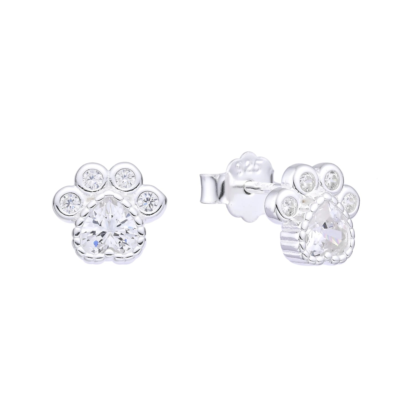 Aretes Huella De Perro