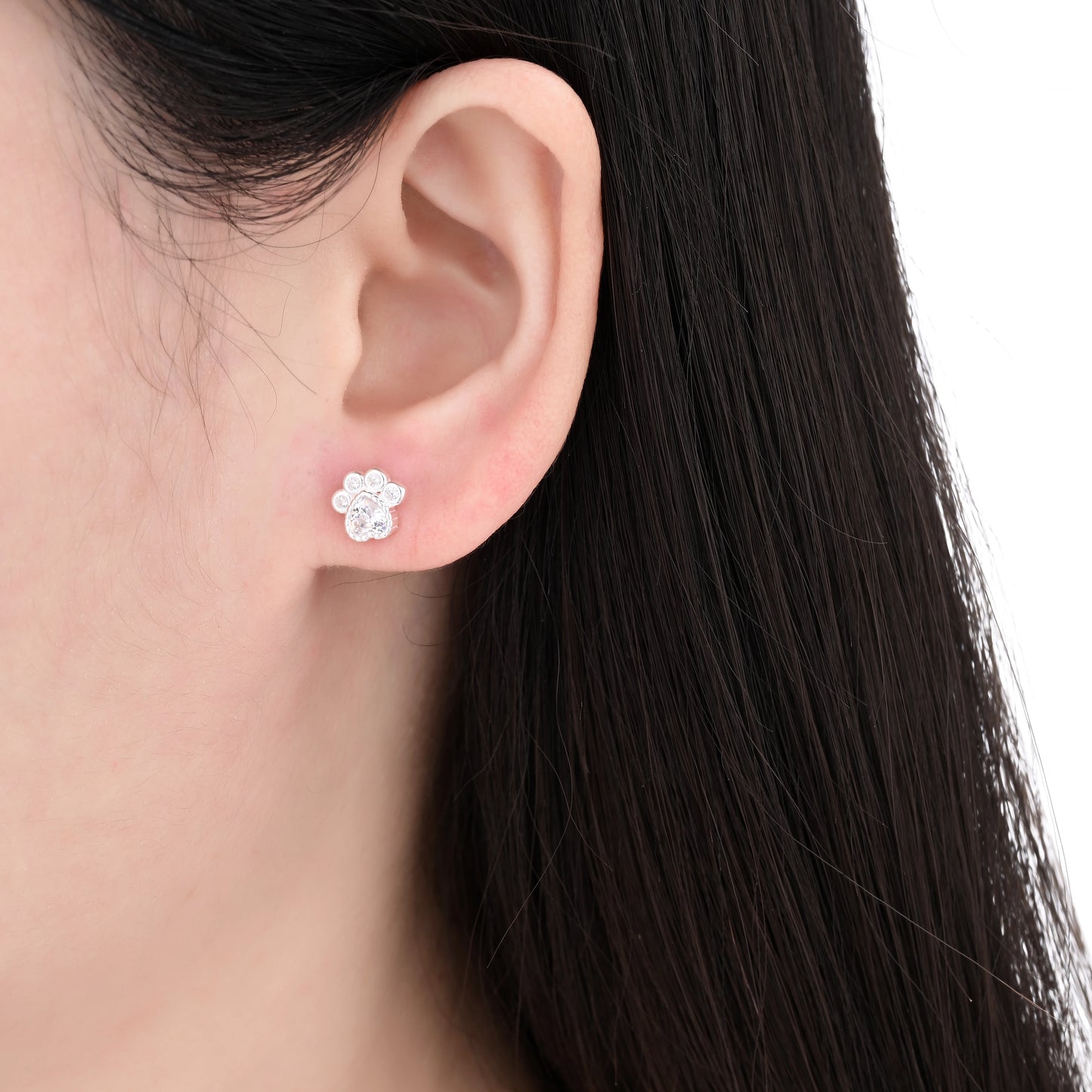 Aretes Huella De Perro