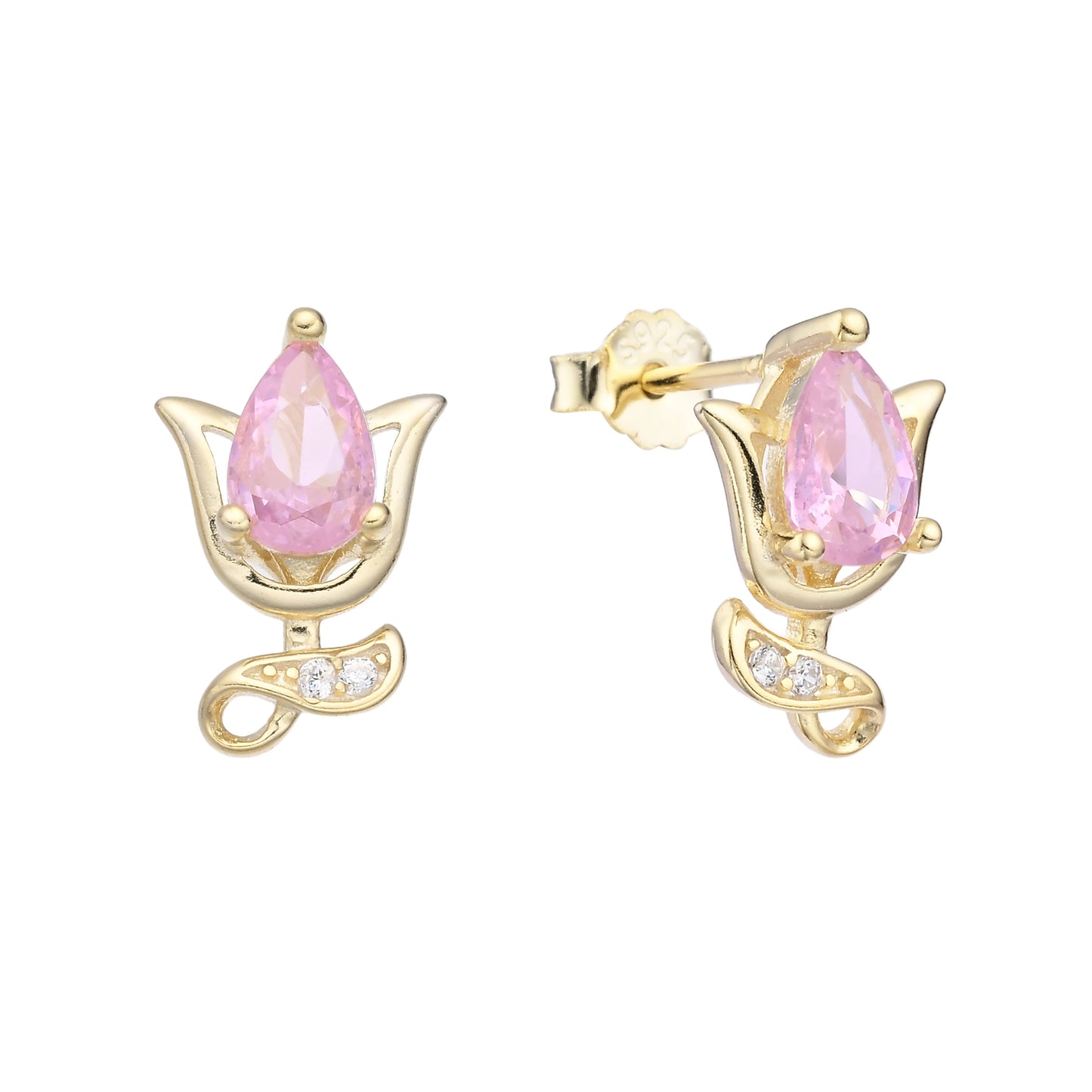 Aretes de Tulipán