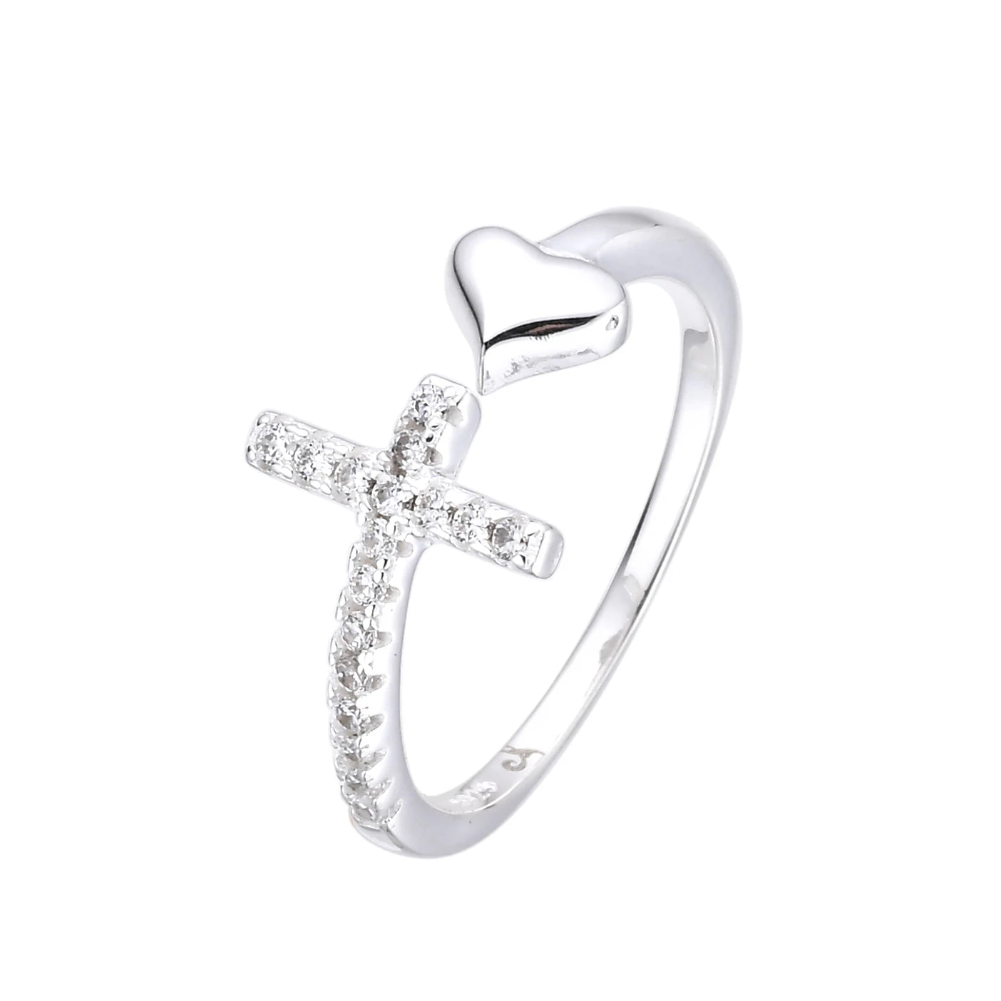 Anillo de Cruz y Corazón