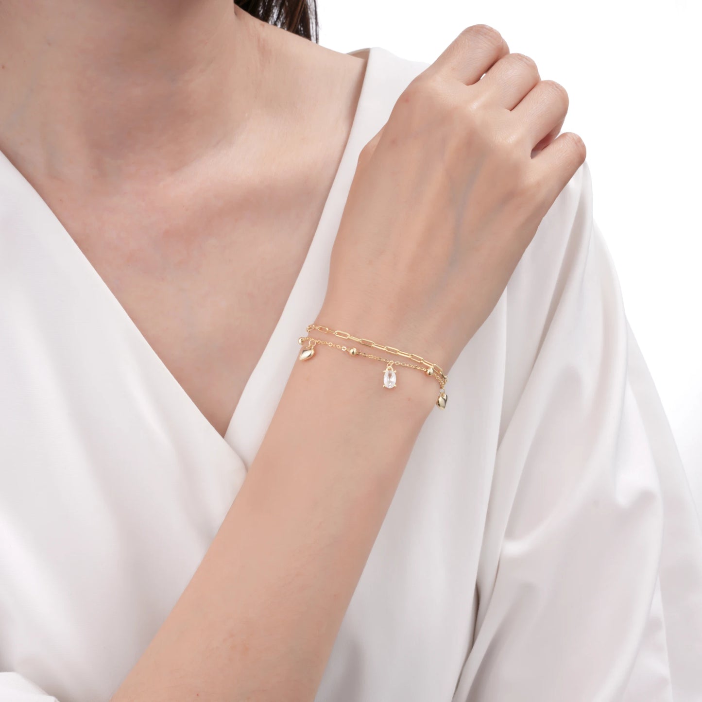 Pulsera de Corazones
