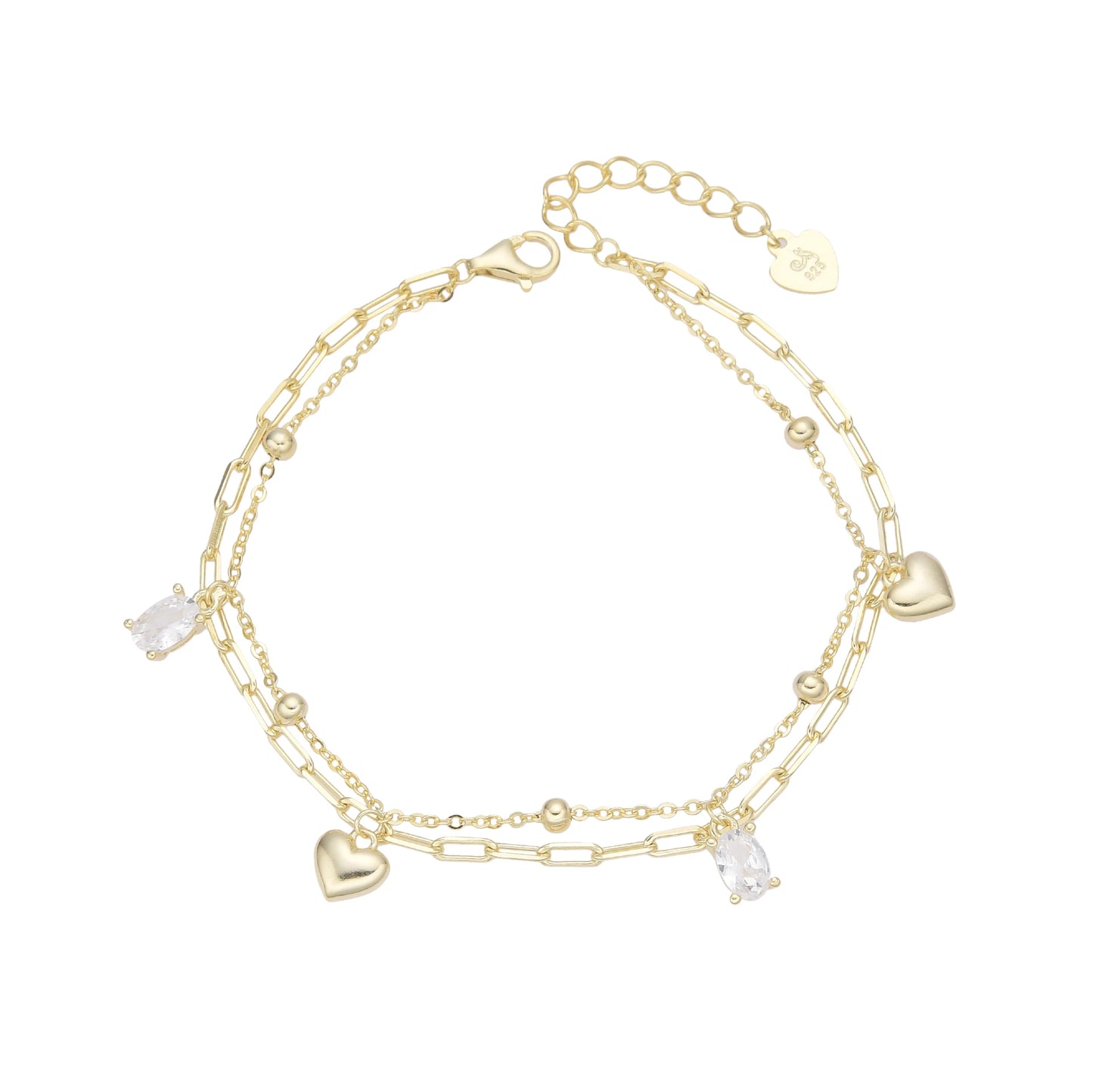Pulsera de Corazones