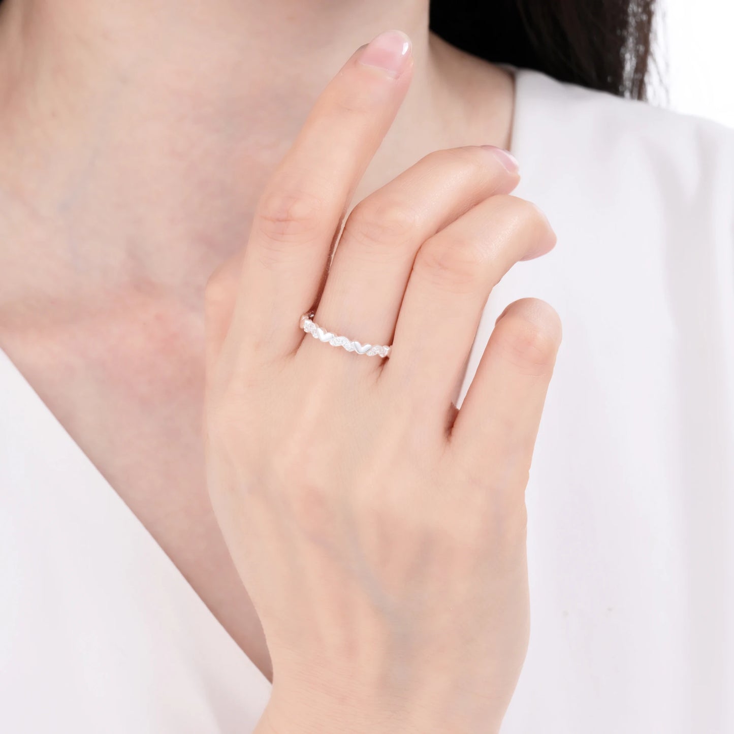 Anillo de Corazones