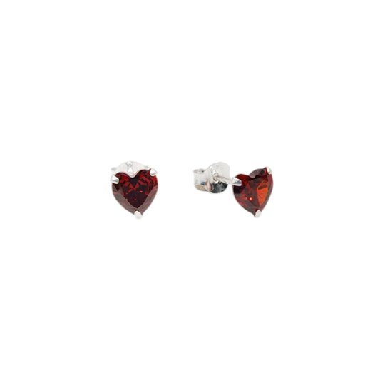 Aretes de Corazón 6mm