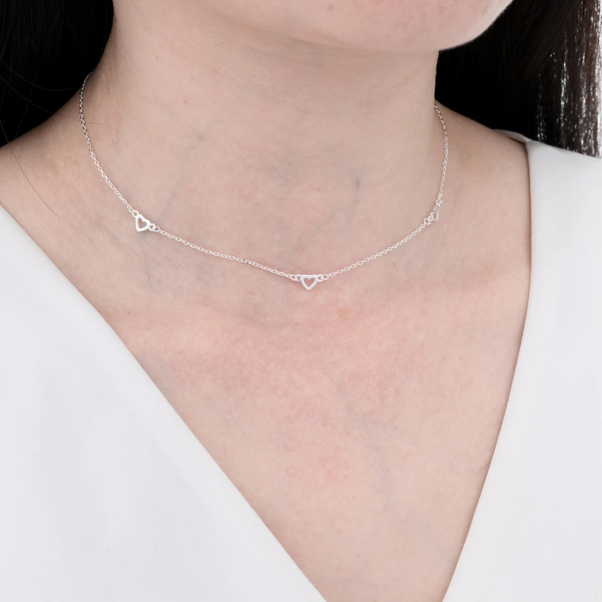 Choker de Corazones