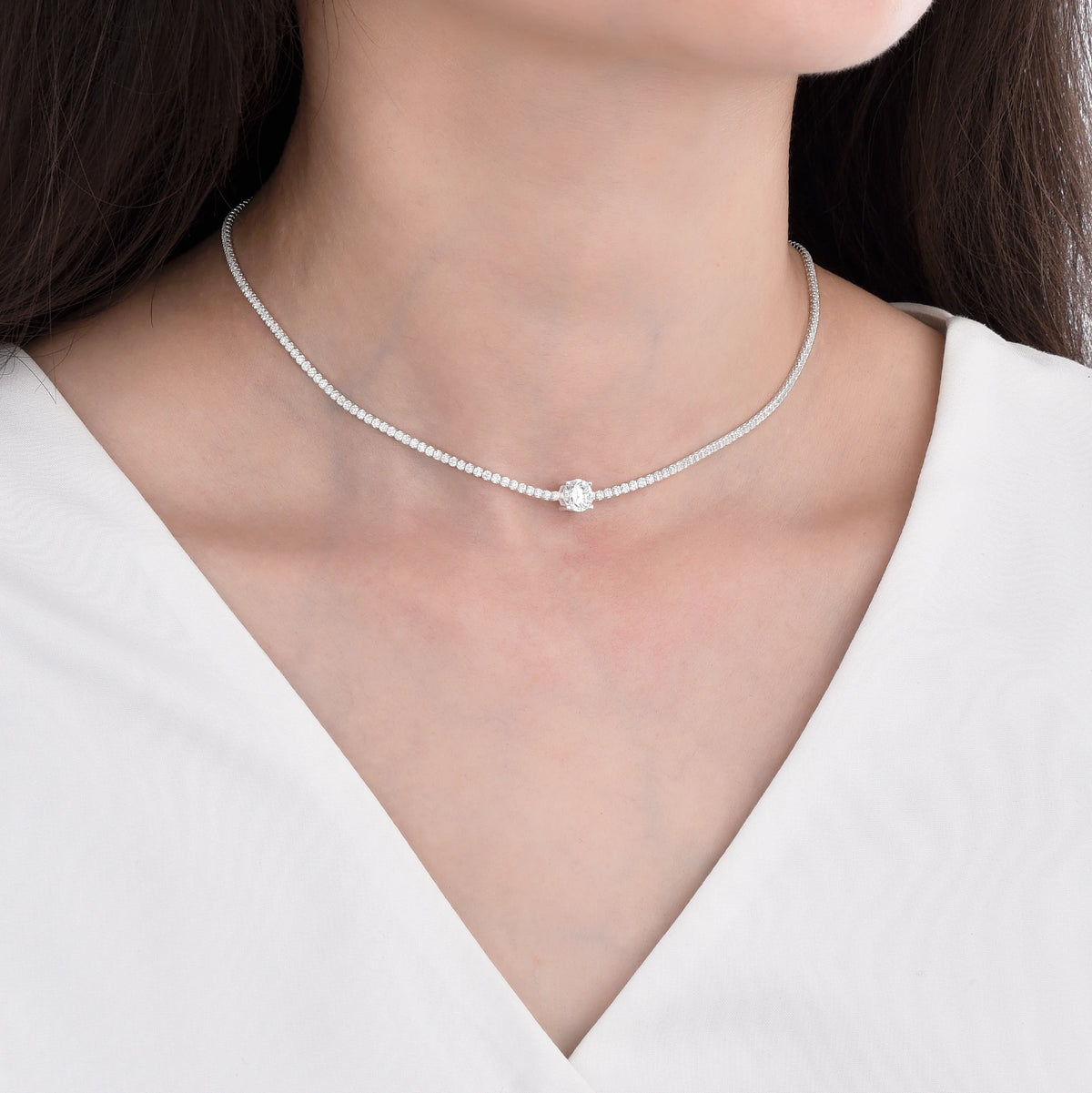 Choker Puntos De Luz