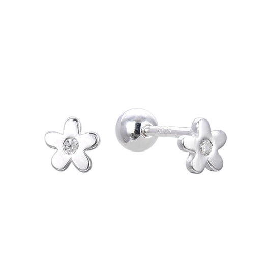 Aretes de Flor y Punto de Luz