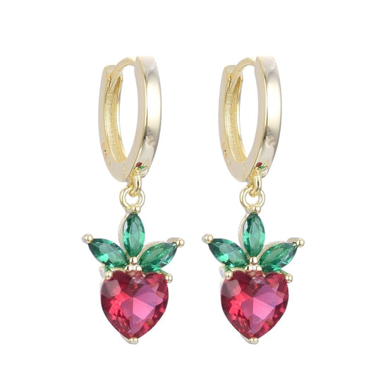 Aretes De Fresa