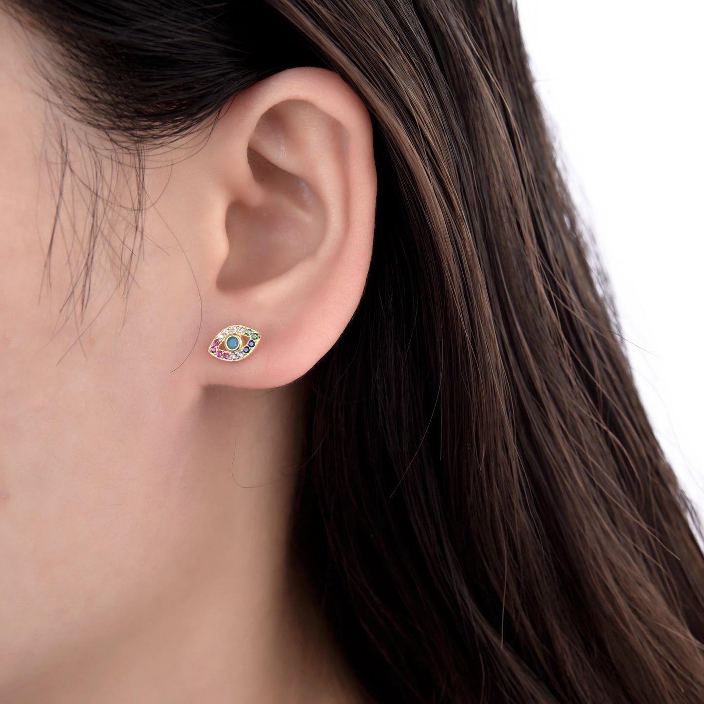 Aretes De Ojo Turco