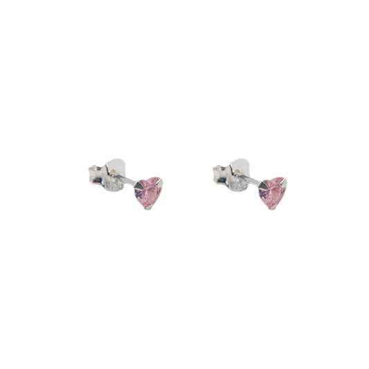 Aretes de Corazón 4mm