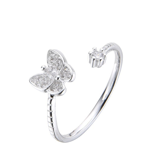 Anillo De Mariposas Y Puntos de Luz