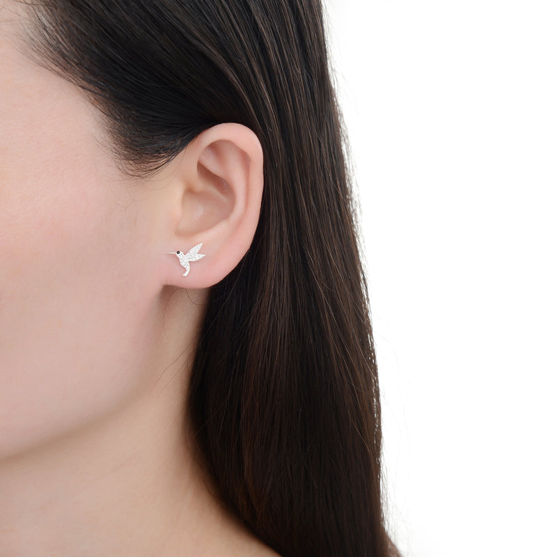 Aretes de Colibrí
