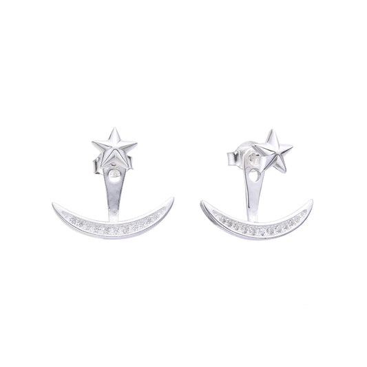 Aretes de Luna y Estrella