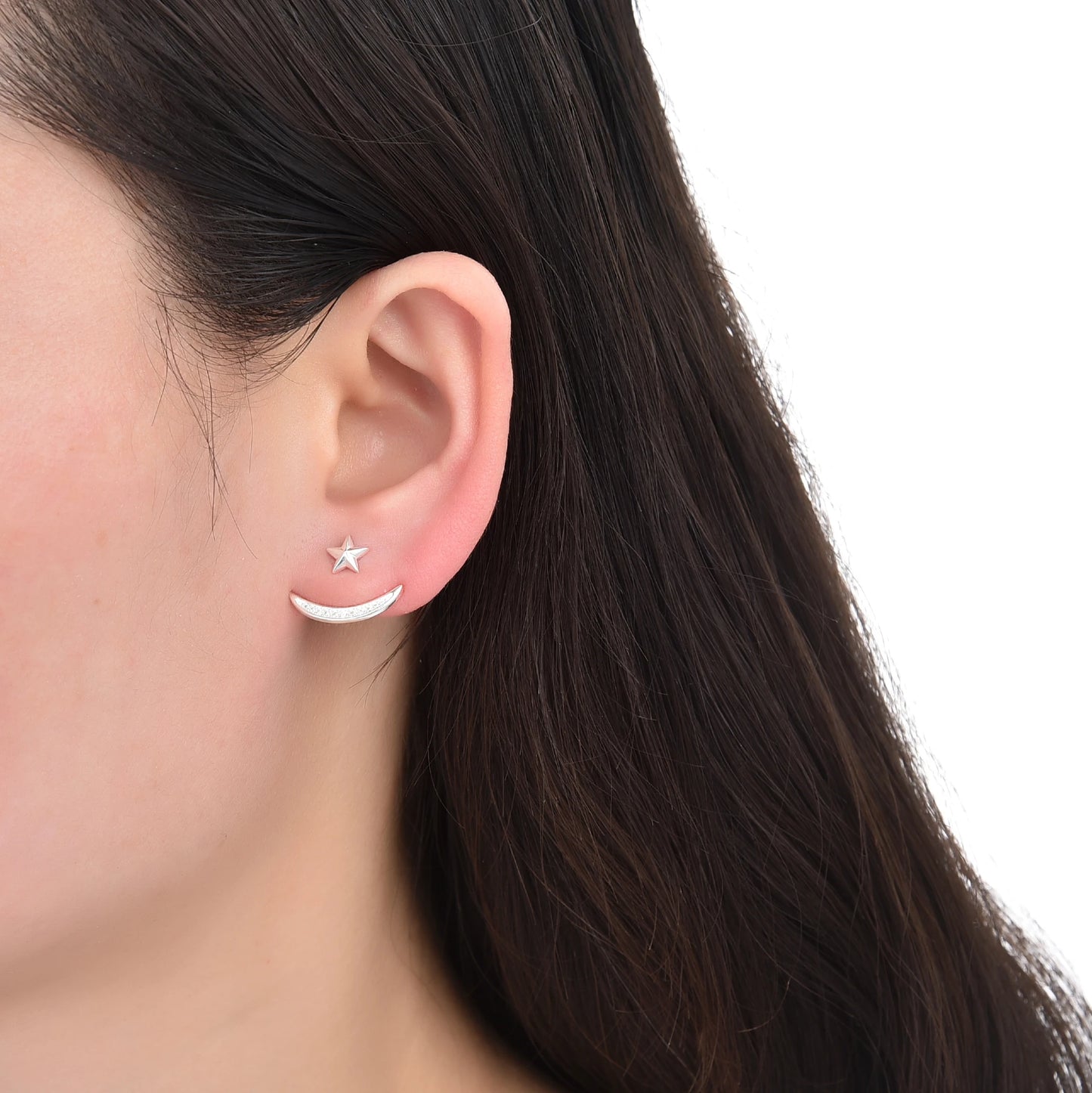 Aretes de Luna y Estrella