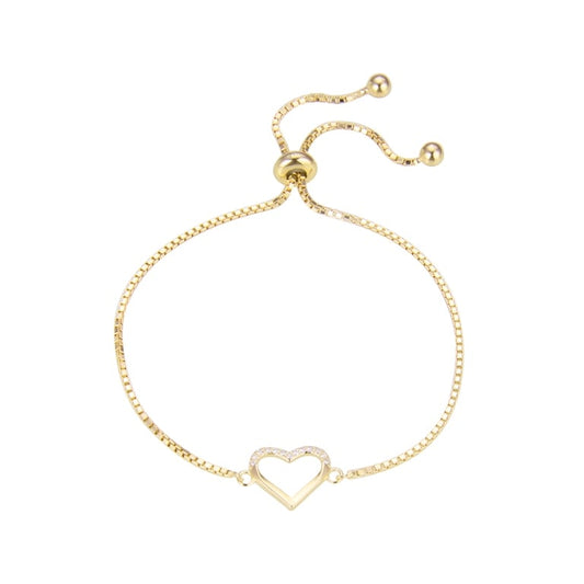 Pulsera Ajustable Corazón