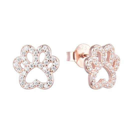 Aretes Huella De Perro
