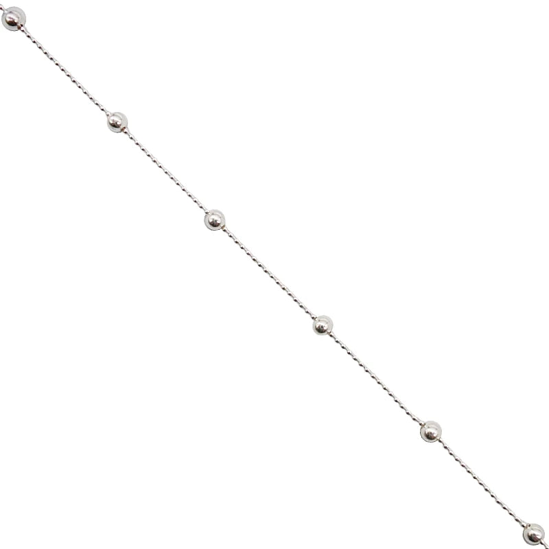 Pulsera de Bolitas Lisas 1.0mm