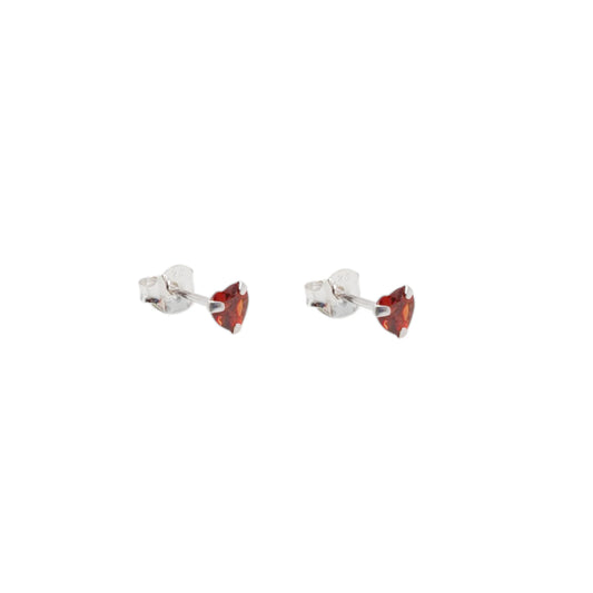Aretes de Corazón 4mm