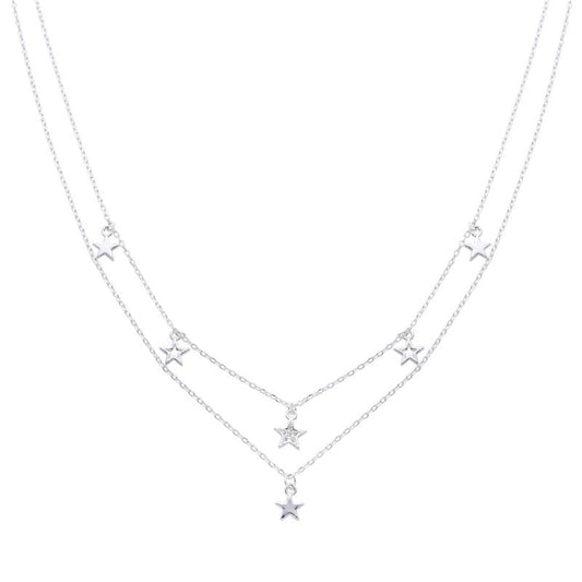 Gargantilla Doble De Estrella
