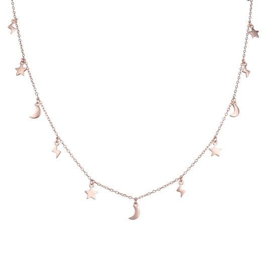 Choker con Dijes Colgantes