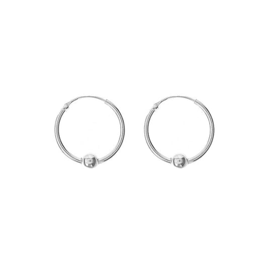 Argollas Con Bolitas 1.6