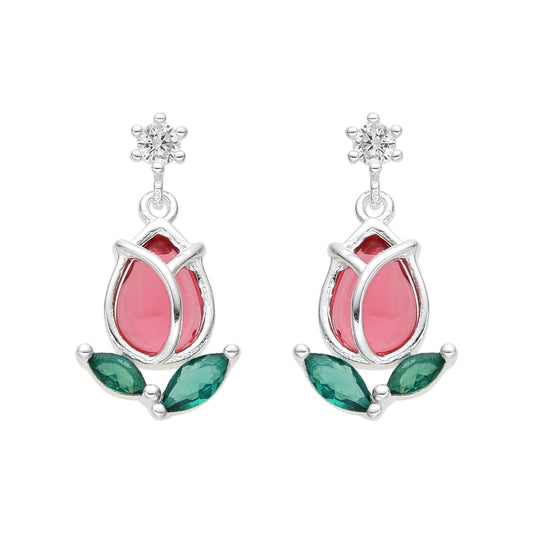 Aretes De Tulipán